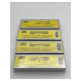 New AZL Z-Scale GP38 Locomotive, Window Coach, Pullman Sleeper, and SD70ACe