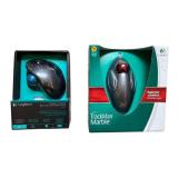 New Old Stock Logitech M570 and Logitech TrackMan Marble Computer Mice