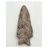 Native American 3-inch Arrowhead Unearthed in the 1950s