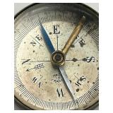 Antique (Made in France) Compass, 1.5" Diameter
