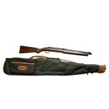 Nice Vintage Sheridan "Blue Streak" 5m/m Pellet Air Rifle with SKB Case