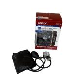 New Open Box Omron (Model BP786) Blood Pressure Monitor & Vintge Santa Medical Sphygmomanometer