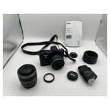 Nice Nikon 1 V1 10.1MP Digital Camera w/ Nikon 1 Nikkor 10-30mm f/3.5-5.6 Lens, Nikon Speedlight SB-N5, and Nikon 1 Nikkor 30-110mm f/3.8-5.6 Lens