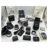 Nice Canon Optura 500 MiniDV Digital Camcorder with Loads of Accessories!