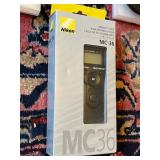 Huge Camera Accessories Lot - New Nikon MC-36 Remote Cord, B+W Filters, Nikon HB-38, Polaroid 16 LED Ring Light (PLMRL16), Cleaning Kits, Stroboframe, and More!