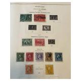 1941 The National Postage Stamp Album Published by Scott Publications, Over 500 Stamps