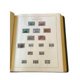 1941 The National Postage Stamp Album Published by Scott Publications, Over 500 Stamps