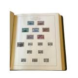 1941 The National Postage Stamp Album Published by Scott Publications, Over 500 Stamps