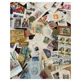 Large Collection of Antique & Vintage United States and Foreign Postage Stamps  - Used and Unused