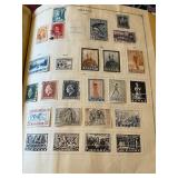 1940s Scott International Junior Postage Stamp Album Packed with Stamps!