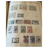 1940s Scott International Junior Postage Stamp Album Packed with Stamps!