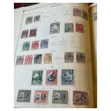 1940s Scott International Junior Postage Stamp Album Packed with Stamps!
