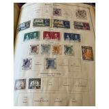 1940s Scott International Junior Postage Stamp Album Packed with Stamps!