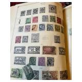 1940s Scott International Junior Postage Stamp Album Packed with Stamps!