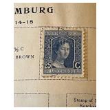 1940s Scott International Junior Postage Stamp Album Packed with Stamps!