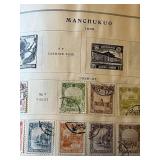 1940s Scott International Junior Postage Stamp Album Packed with Stamps!