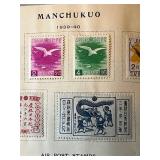 1940s Scott International Junior Postage Stamp Album Packed with Stamps!