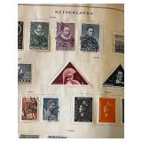 1940s Scott International Junior Postage Stamp Album Packed with Stamps!