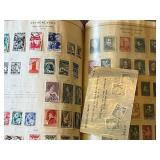 1940s Scott International Junior Postage Stamp Album Packed with Stamps!