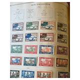 1940s Scott International Junior Postage Stamp Album Packed with Stamps!