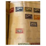 1940s Scott International Junior Postage Stamp Album Packed with Stamps!