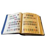 1940s Scott International Junior Postage Stamp Album Packed with Stamps!