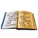 1940s Scott International Junior Postage Stamp Album Packed with Stamps!