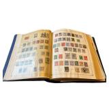 1940s Scott International Junior Postage Stamp Album Packed with Stamps!