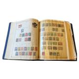 1940s Scott International Junior Postage Stamp Album Packed with Stamps!