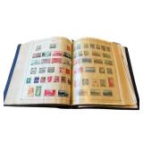 1940s Scott International Junior Postage Stamp Album Packed with Stamps!