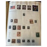 1940s Scott International Junior Postage Stamp Album Packed with Stamps!