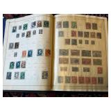 1940s Scott International Junior Postage Stamp Album Packed with Stamps!
