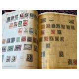 1940s Scott International Junior Postage Stamp Album Packed with Stamps!