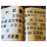1940s Scott International Junior Postage Stamp Album Packed with Stamps!