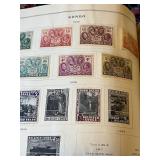 1940s Scott International Junior Postage Stamp Album Packed with Stamps!