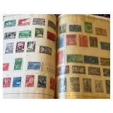 1940s Scott International Junior Postage Stamp Album Packed with Stamps!