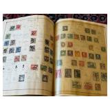 1940s Scott International Junior Postage Stamp Album Packed with Stamps!