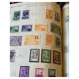 1940s Scott International Junior Postage Stamp Album Packed with Stamps!