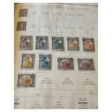 1940s Scott International Junior Postage Stamp Album Packed with Stamps!