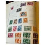 1940s Scott International Junior Postage Stamp Album Packed with Stamps!