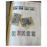 1940s Scott International Junior Postage Stamp Album Packed with Stamps!