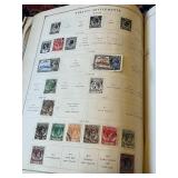 1940s Scott International Junior Postage Stamp Album Packed with Stamps!