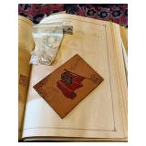 1940s Scott International Junior Postage Stamp Album Packed with Stamps!