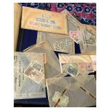 1940s Scott International Junior Postage Stamp Album Packed with Stamps!