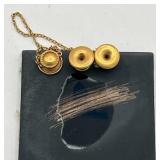 Vintage 14K Gold Chain/Cuffs (6.5") (2.8 grams) - Read Description