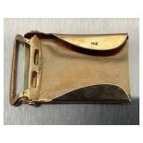 Vintage 14K Gold Belt Buckle (16.5 grams), 1" x 2"