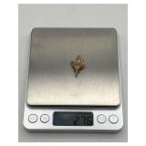 Vintage 10K Gold Fraternity Pin (2.7 grams), 1"