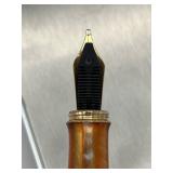 Stipula DVETTO Congac, 18K Gold Nib Fountain Pen