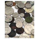 Antique and Vintage United States Coins and Currency Lot - $2 Bills, Coronets, Kennedy Half Dollars, and More!