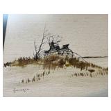 Herb Hultgren (1924-2009) Watercolor Collection in 12.5" x 16.75" frames